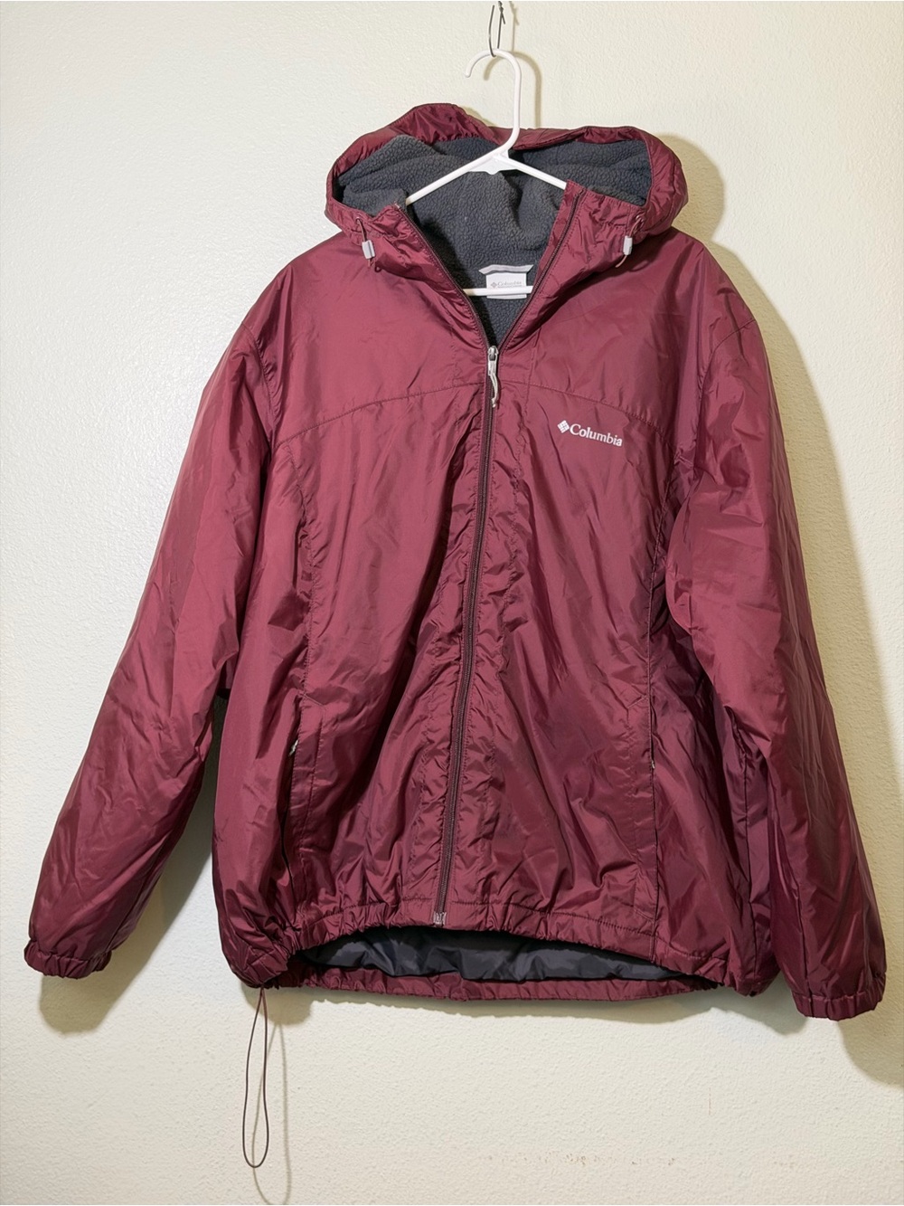 Columbia Sportswear Women’s Sz 2XL XXL Switchback Sherpa Lined Jacket Maroon